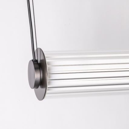 Zuma Line - regulējama LED lustra uz kabeļa LED/39W/230V 2700-6500K melna + tālvadības pults