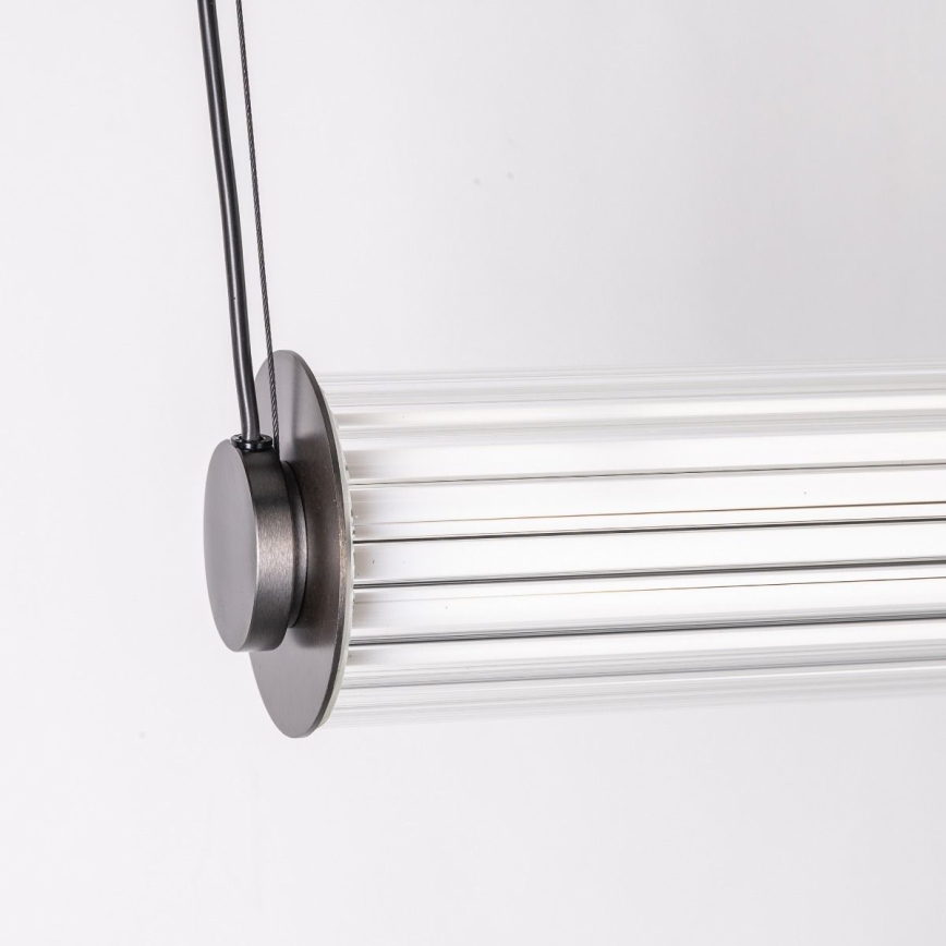 Zuma Line - regulējama LED lustra uz kabeļa LED/39W/230V 2700-6500K melna + tālvadības pults