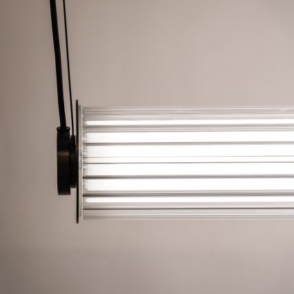 Zuma Line - regulējama LED lustra uz kabeļa LED/39W/230V 2700-6500K melna + tālvadības pults