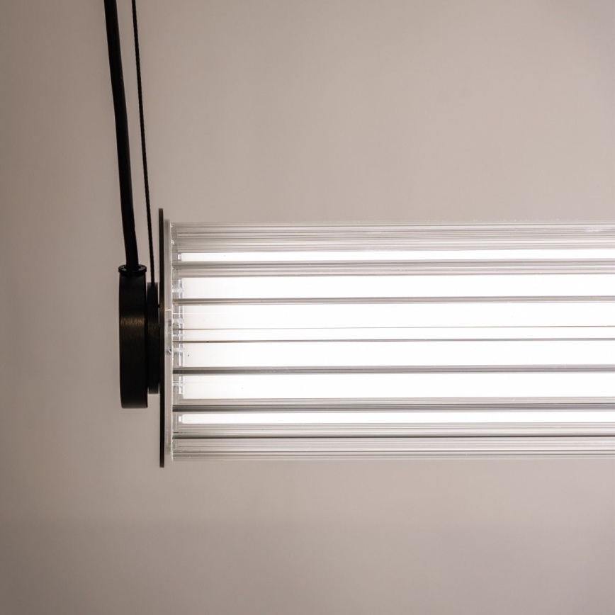 Zuma Line - regulējama LED lustra uz kabeļa LED/39W/230V 2700-6500K melna + tālvadības pults