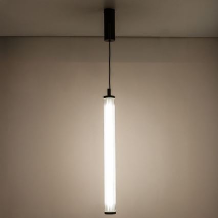 Zuma Line - LED dimmējama lustra uz troses LED/26W/230V 2700-6500K melna + ar tālvadības pulti