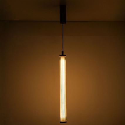 Zuma Line - LED dimmējama lustra uz troses LED/26W/230V 2700-6500K melna + ar tālvadības pulti