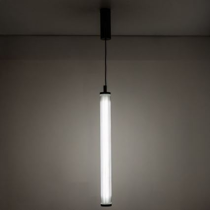 Zuma Line - LED dimmējama lustra uz troses LED/26W/230V 2700-6500K melna + ar tālvadības pulti
