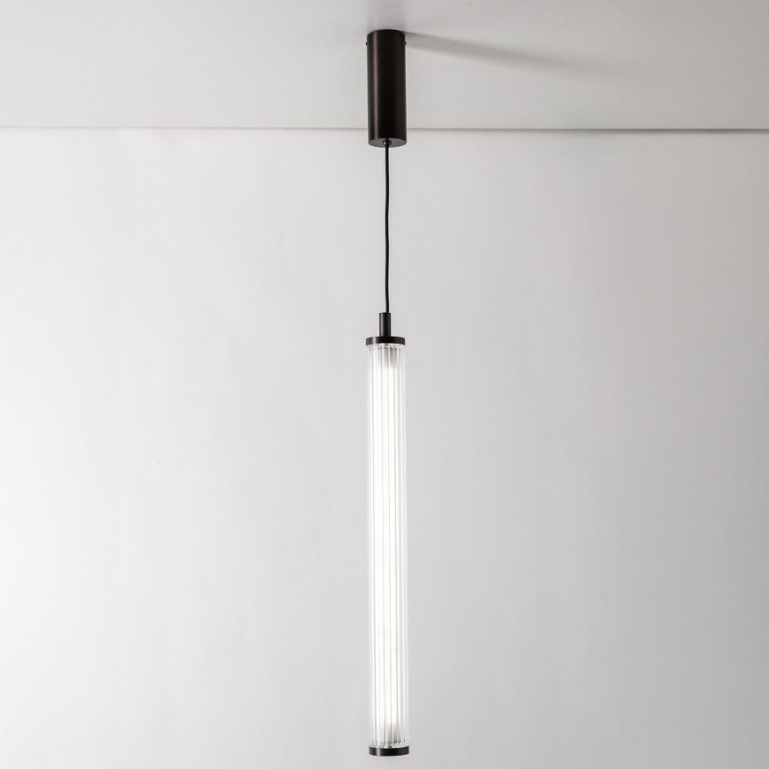 Zuma Line - LED dimmējama lustra uz troses LED/26W/230V 2700-6500K melna + ar tālvadības pulti