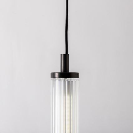 Zuma Line - LED dimmējama lustra uz troses LED/26W/230V 2700-6500K melna + ar tālvadības pulti