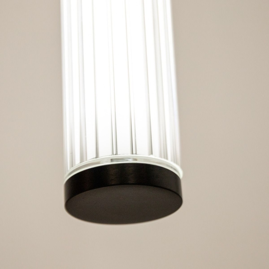 Zuma Line - LED dimmējama lustra uz troses LED/26W/230V 2700-6500K melna + ar tālvadības pulti