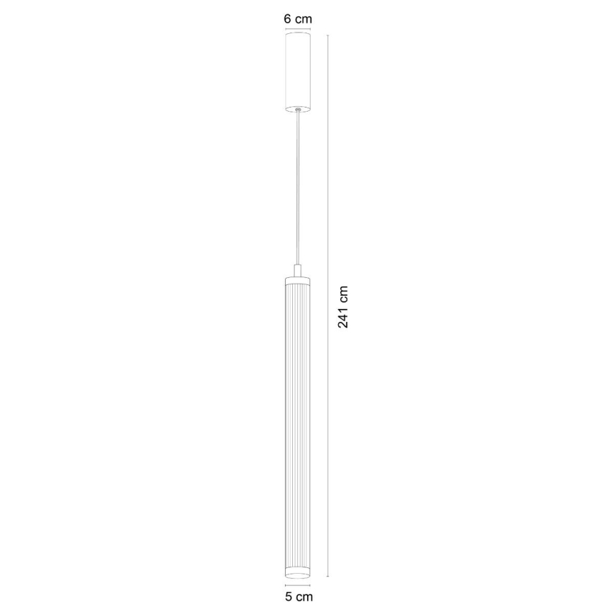 Zuma Line - LED dimmējama lustra uz troses LED/26W/230V 2700-6500K melna + ar tālvadības pulti