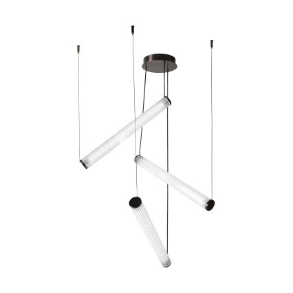 Zuma Line - LED dimmējama lustra uz kabeļa LED/64W/230V 2700-6500K melna + tālvadības pults
