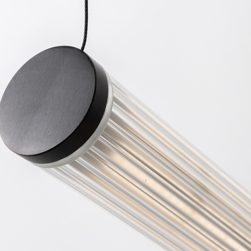 Zuma Line - LED dimmējama lustra uz kabeļa LED/64W/230V 2700-6500K melna + tālvadības pults