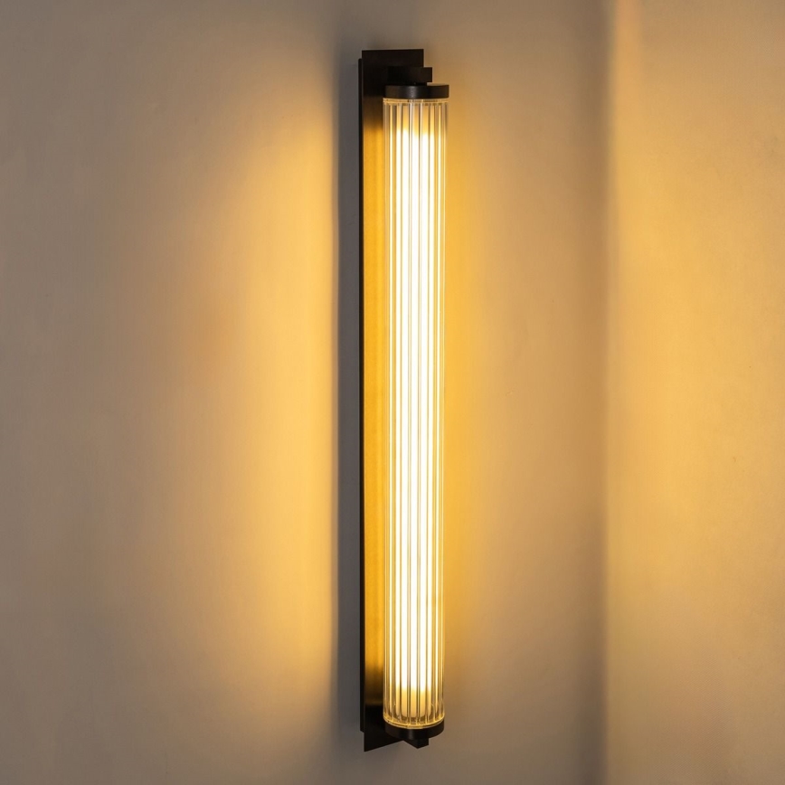 Zuma Line - LED dimmējams sienas gaismeklis LED/26W/230V 2700-6500K melns + ar tālvadības pulti