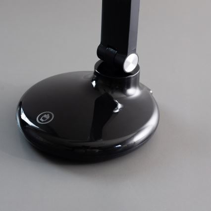 Zuma Line - LED Uzlādējama galda lampa LED/6W/1200 mAh 3000/4500/6000K CRI 90 melna