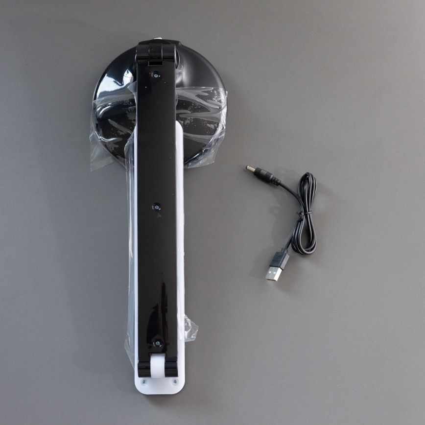Zuma Line - LED Uzlādējama galda lampa LED/6W/1200 mAh 3000/4500/6000K CRI 90 melna