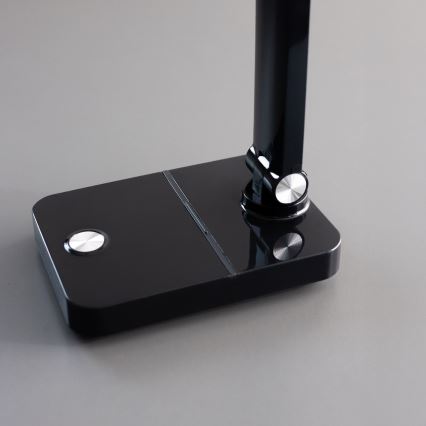 Zuma Line - LED Uzlādējama galda lampa LED/8W/1200 mAh 3000/4500/6000K CRI 90 melna