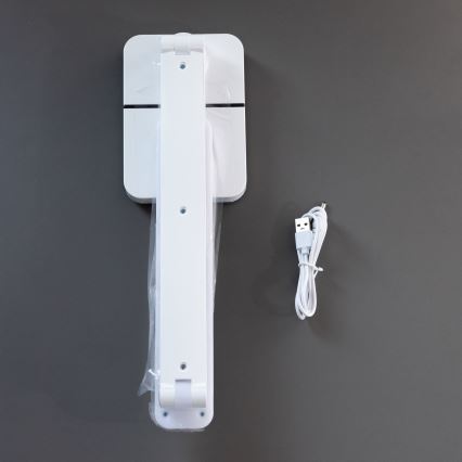 Zuma Line - LED Uzlādējama galda lampa LED/8W/1200 mAh 3000/4500/6000K CRI 90 balta