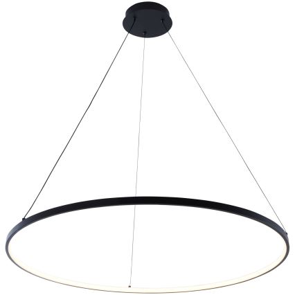 Zuma Line - LED Lustra ar auklu LED/36W/230V 3000/4000/6000K d. 80 cm melna