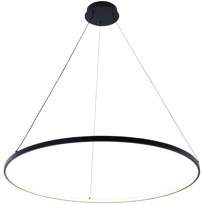 Zuma Line - LED Lustra ar auklu LED/36W/230V 3000/4000/6000K d. 80 cm melna