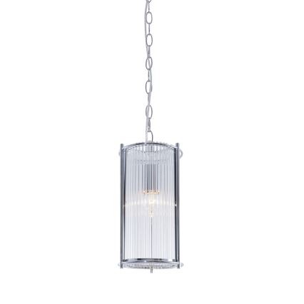 Zuma Line - Lustra ar ķēdi 1xE27/40W/230V spīdīgi hromēts