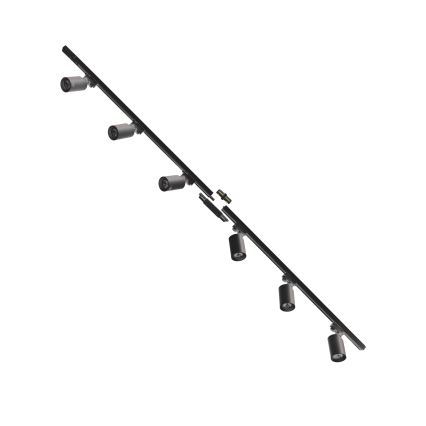 Zuma Line - Starmetis sliežu sistēmā 6xGU10/35W/230V melna