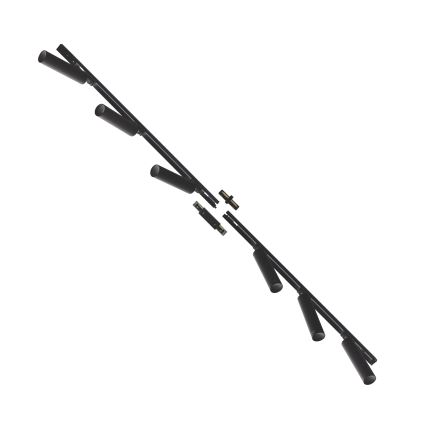 Zuma Line - Starmetis sliežu sistēmā 6xGU10/35W/230V melna