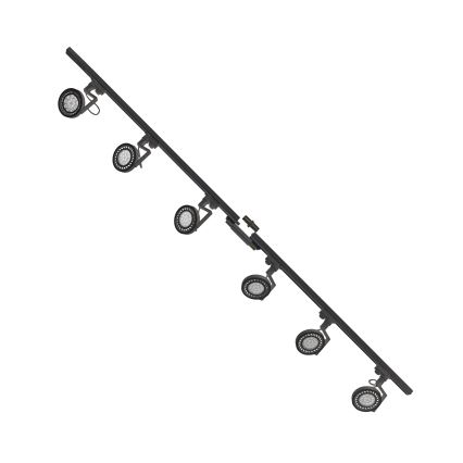 Zuma Line - Starmetis sliežu sistēmā 6xGU10/10W/230V melna