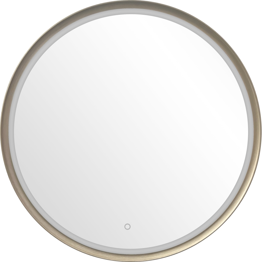 Zuma Line - vannas istabas sienas spogulis ar integrētu LED apgaismojumu LED/36W/230V 3000/4000/6000K Ø 80 cm IP44 misiņš