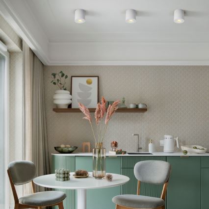 Zuma Line - LED RGBW vannas istabas spotgaismeklis ar regulējamu spilgtumu 1xGU10/6W/230V IP44 balts + tālvadība