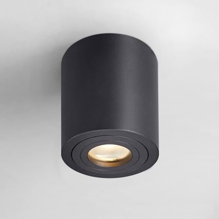 Zuma Line - LED RGBW ar regulējamu spilgtumu vannas istabas spota gaismeklis 1xGU10/6W/230V IP44 melns + tālvadības pults