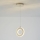 Zuma Line - aptumšojama LED lustra ar vadu LED/10W/230V zelta