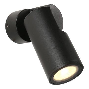 Zuma Line - Āra sienas lampa 1xGU10/35W/230V IP65 melna