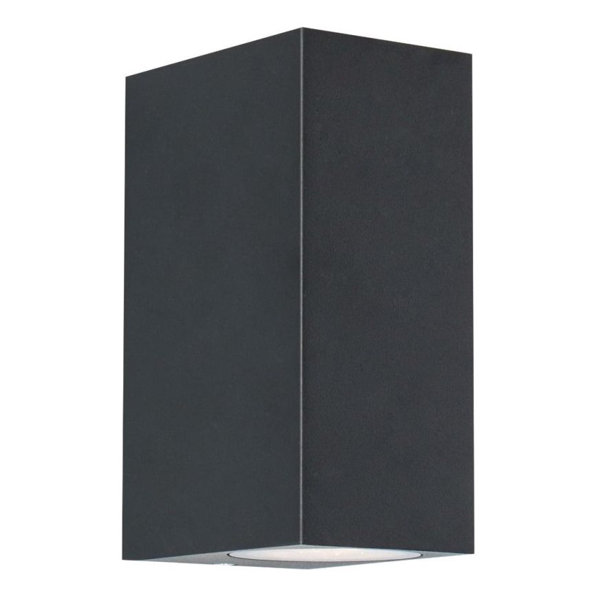 Zuma Line - Āra sienas lampa 2xGU10/35W/230V IP44 melna