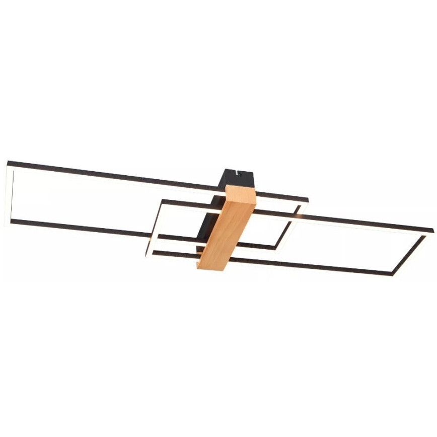 Zuma Line - LED Griestu lampa LED/39W/230V 3000K melna/priede