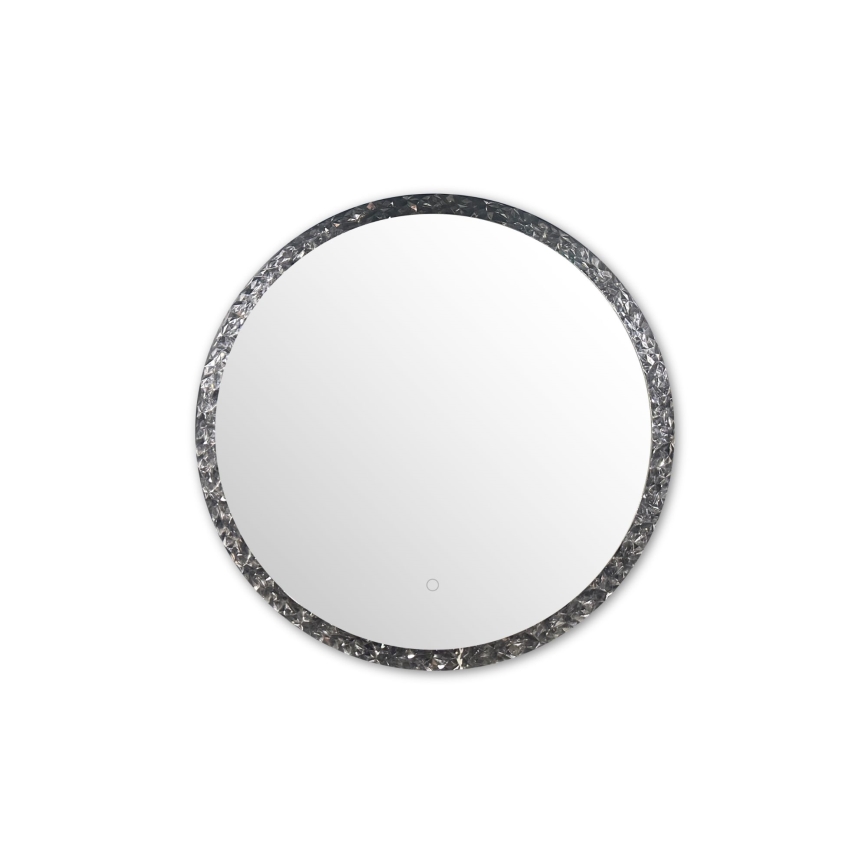 Zuma Line - LED Vannas istabas sienas spogulis ar fona apgaismojumu LED/24W/230V 3000/4000/6000K d. 60 cm IP44 spīdīgi hromēts