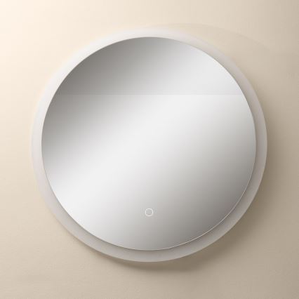 Zuma Line - LED Vannas istabas sienas spogulis ar fona apgaismojumu LED/24W/230V 3000/4000/6000K d. 60 cm IP44 balta