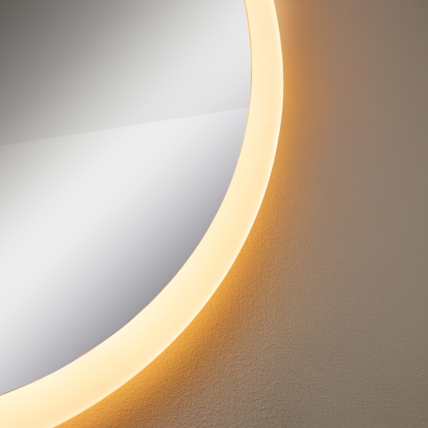 Zuma Line - LED Vannas istabas sienas spogulis ar fona apgaismojumu LED/24W/230V 3000/4000/6000K d. 60 cm IP44 balta