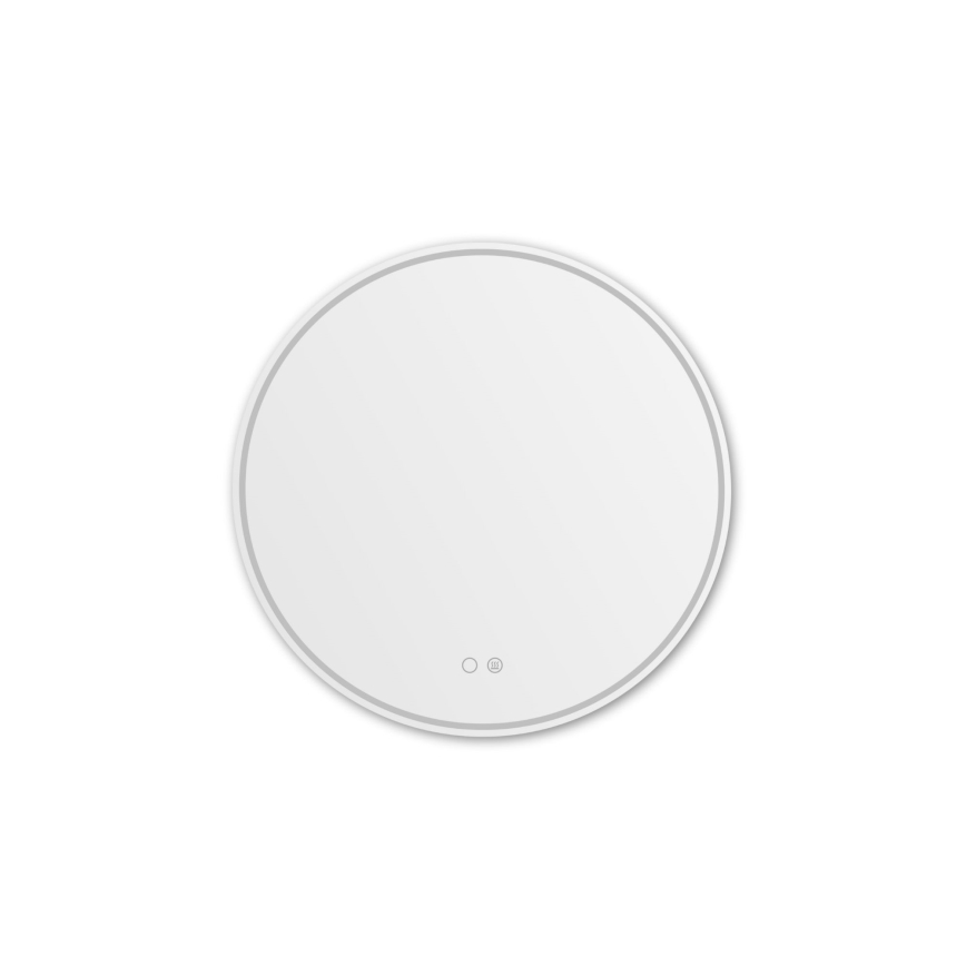 Zuma Line - LED Vannas istabas apsildāms sienas spogulis ar fona apgaismojumu LED/24W/230V 3000/4000/6000K d. 60 cm IP44