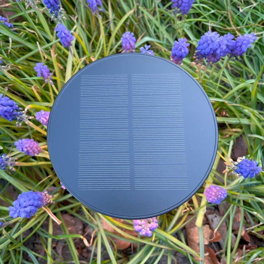 Zuma Line - LED regulējama saules uzlādes galda lampa LED/2W/2000 mAh IP44 melna