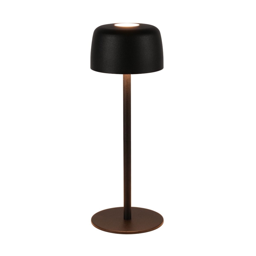 Zuma Line - LED Aptumšojama, lādējama galda lampa LED/2W/1200 mAh IP44 melna