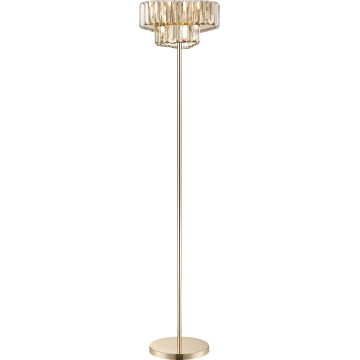 Zuma Line - Grīdas lampa 3xG9/33W/230V zelta