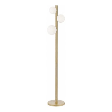 Zuma Line - Grīdas lampa 3xG9/33W/230V zelta krāsā