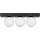 Zuma Line - Griestu lampa 3xG9/8W/230V 46,5 cm melna
