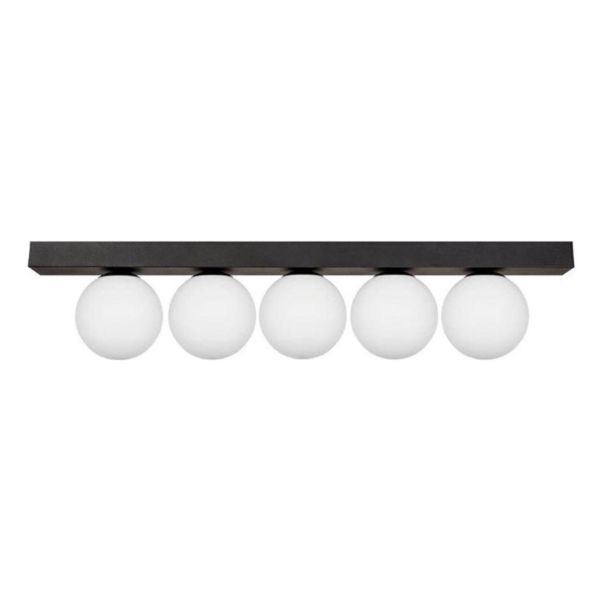Zuma Line - Griestu lampa 5xG9/8W/230V melna