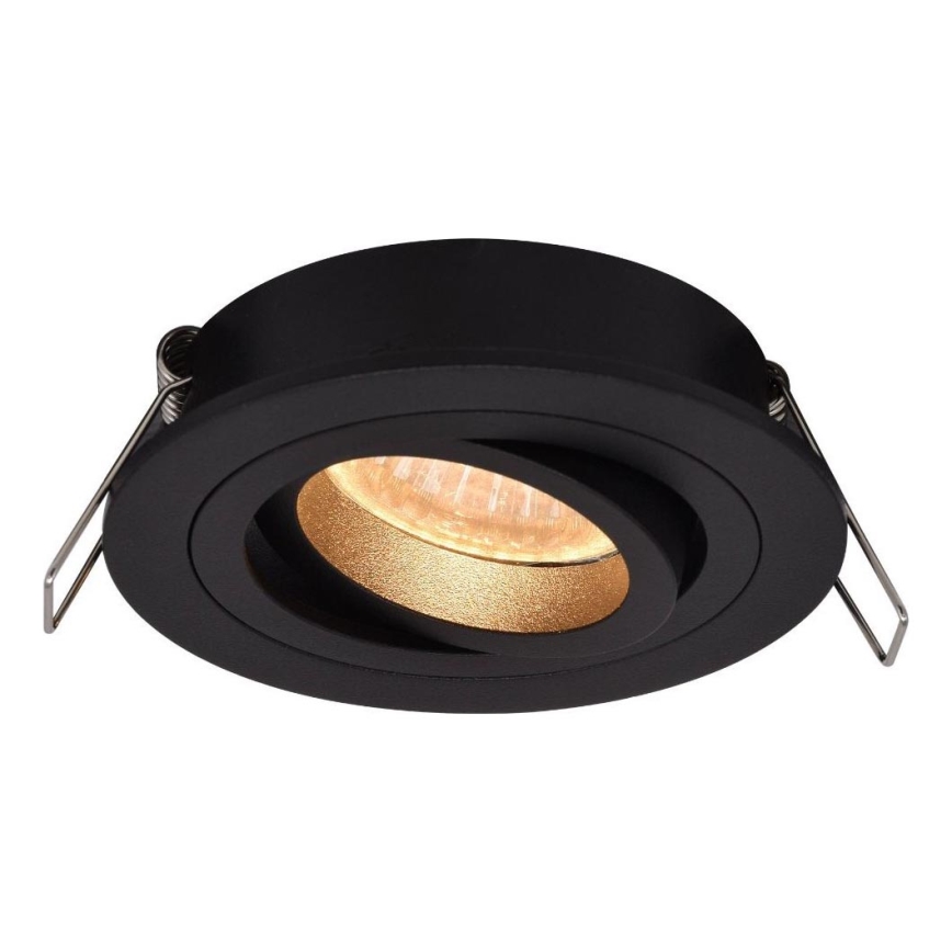 Zuma Line - Iebūvējamais griestu gaismeklis 1xGU10/50W/230V melns