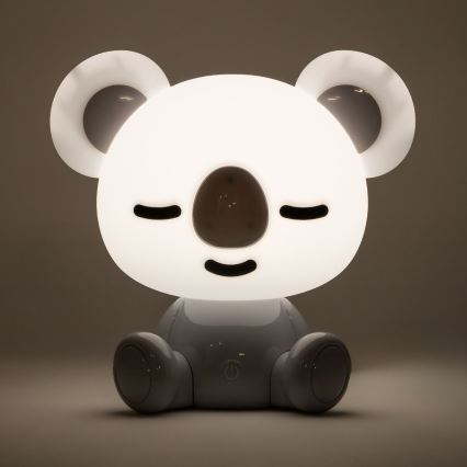 Zuma Line - LED Aptumšojama bērnu skārienvadāma galda lampa LED/3W/230V koala pelēka