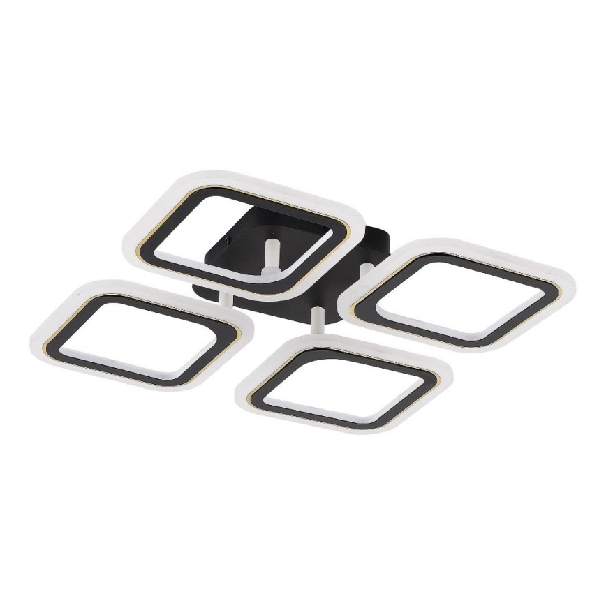 Zuma Line - LED Aptumšojama griestu lampa LED/30W/230V 3000-6000K melna + tālvadības pults