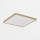 Zuma Line - LED Aptumšojama griestu lampa LED/38W/230V + LED/12W 3000/4000/5500K 40x40 cm zelta
