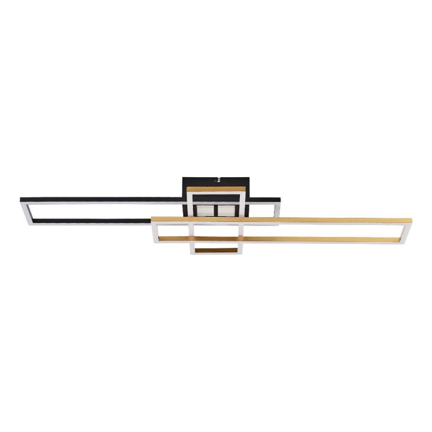 Zuma Line - LED Aptumšojama griestu lampa LED/55W/230V 3000-6000K melna/zelta + tālvadības pults
