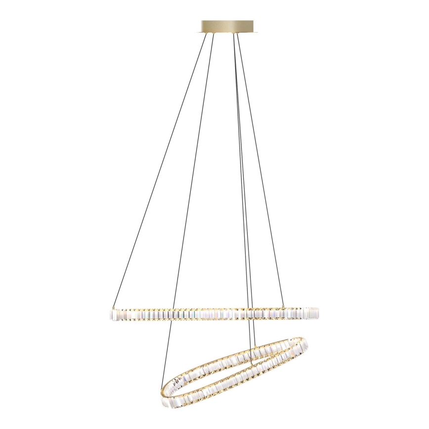 Zuma Line - LED Aptumšojama kristāla lustra ar auklu LED/36W/230V 2700-6000K + tālvadības pults