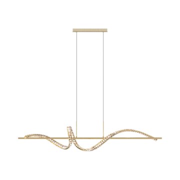 Zuma Line - LED Aptumšojama kristāls lustra ar auklu LED/24,5W/230V 2700-6000K + tālvadības pults