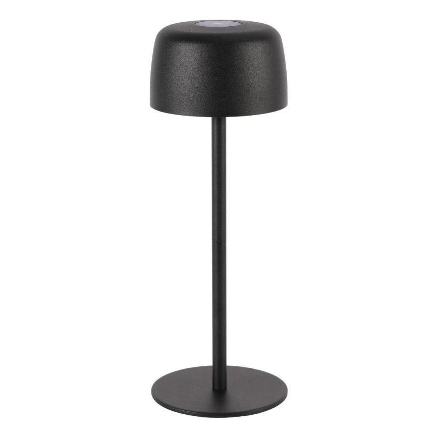 Zuma Line - LED Aptumšojama, lādējama galda lampa LED/2W/1200 mAh IP44 melna