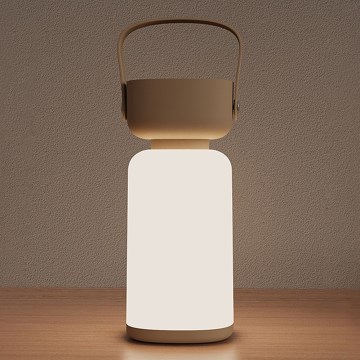 Zuma Line - LED Aptumšojama, lādējama galda lampa LED/3W/1200 mAh 3000/4000/6500K IP44 brūna